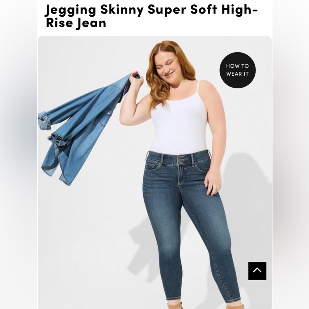 Torrid-Jegging Skinny Super Soft High-Rise Jean